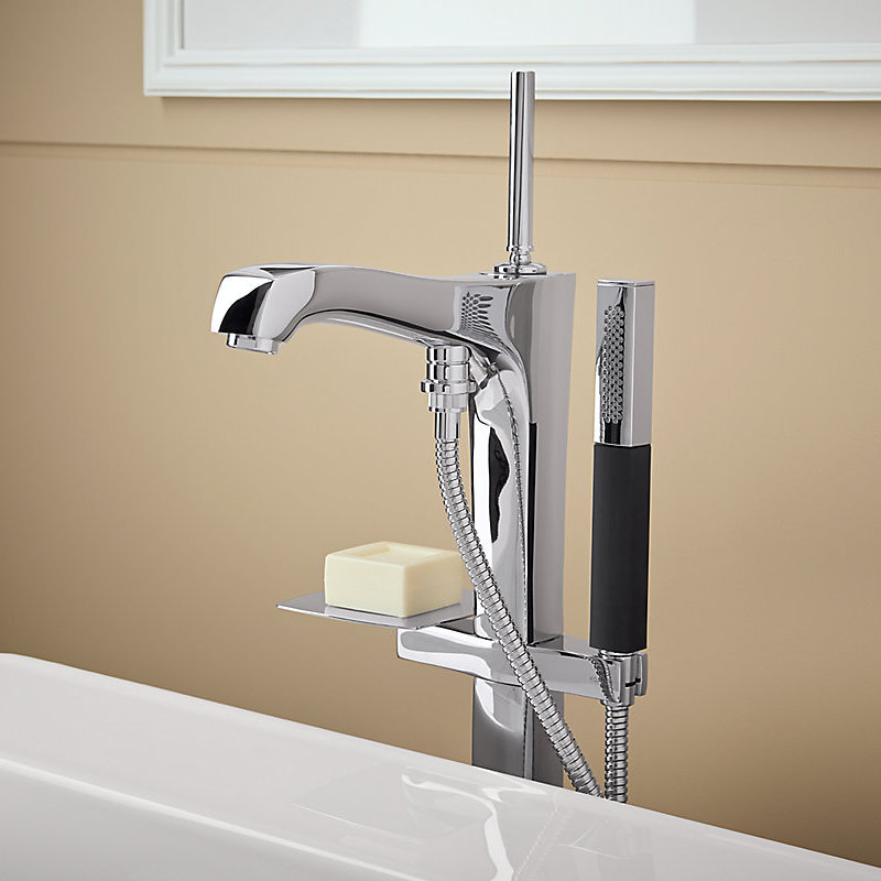 Kohler Margaux Floor Mount Bath Filler With Hand Shower